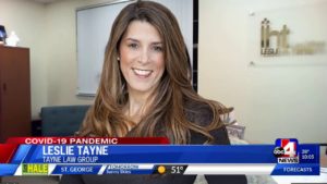 Leslie H. Tayne on local news