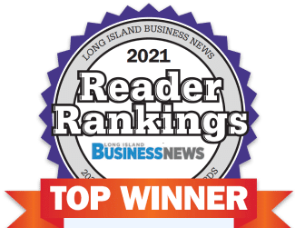 Long Island Business News Reader Rankings 2021 logo