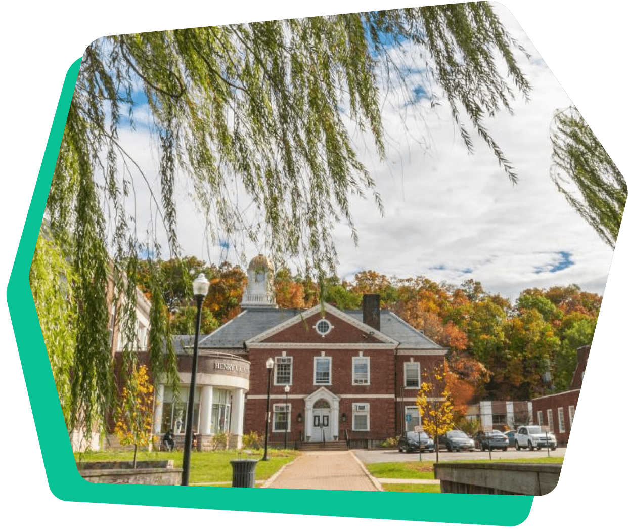 Brick building on campus