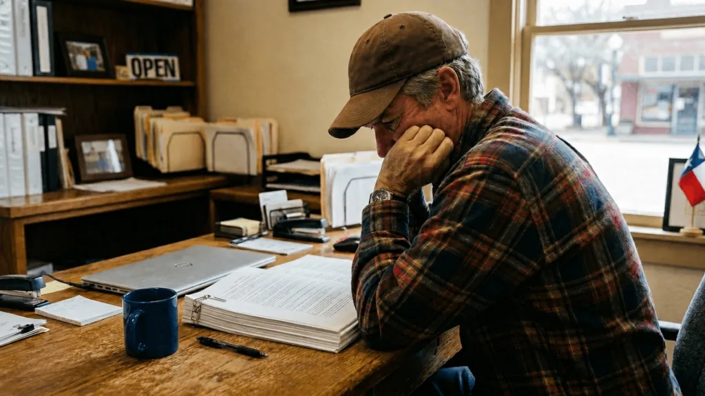texas business owner struggling with MCA paperwork